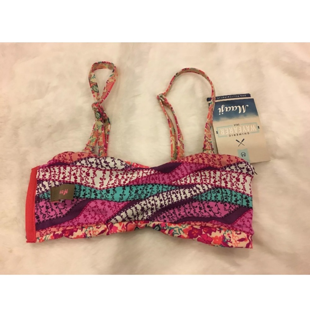 NWT! Maaji Reversible Top without Soft Cups and Coverup [SZ Small ]‎ - Picture 4 of 8